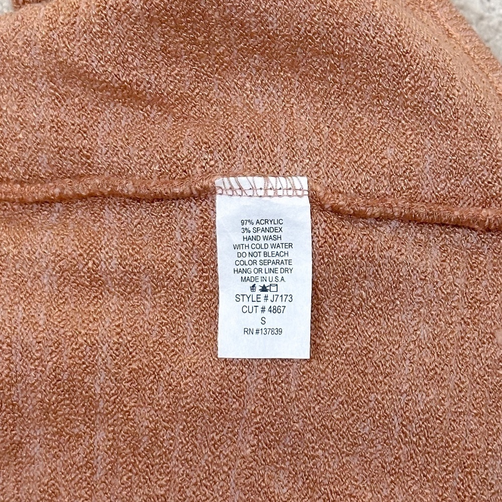 Priceless Rust Knit Cutout Bodycon Dress - Picture 9 of 9